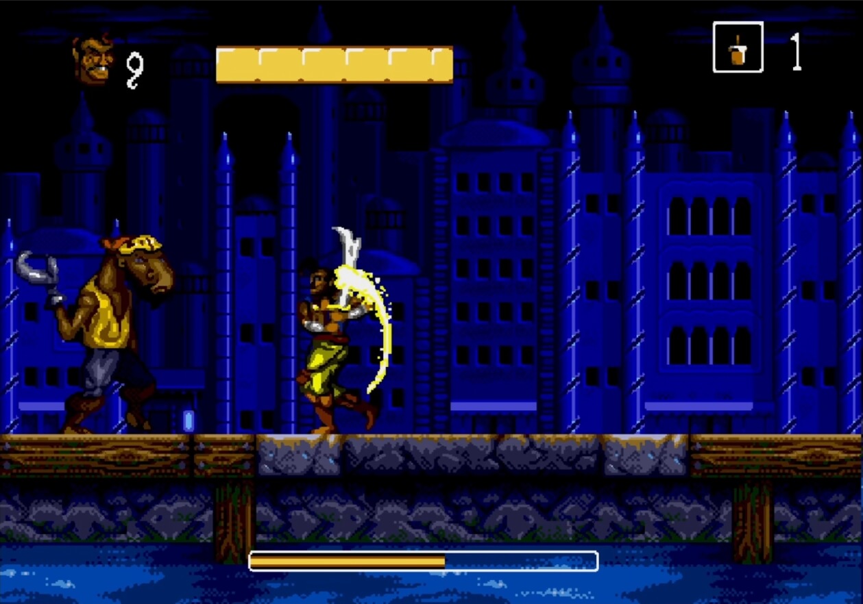 Pirates of Dark Water, The - геймплей игры Sega Mega Drive\Genesis